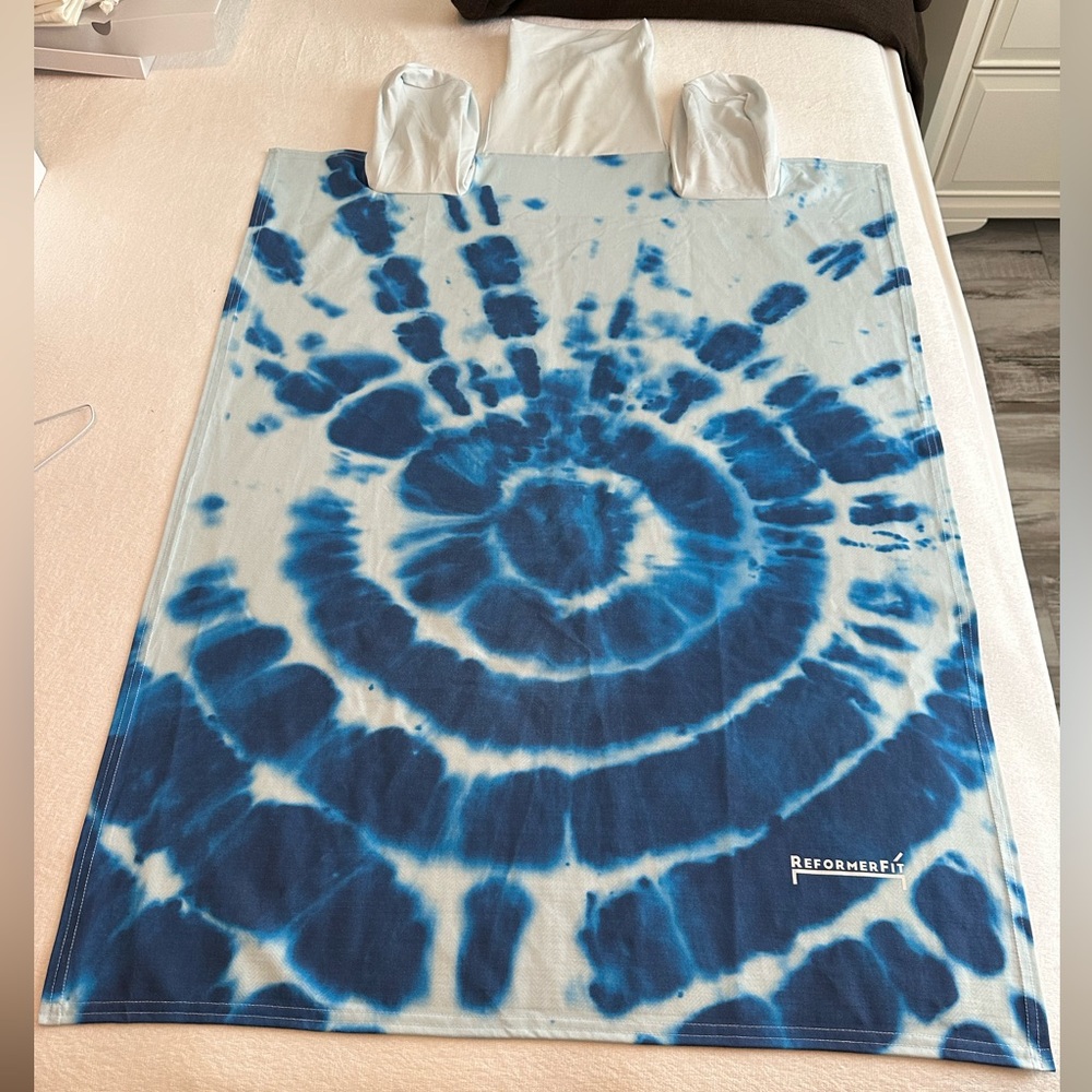 EUC ReformerFit Reformer Cover in Indigo Shibori